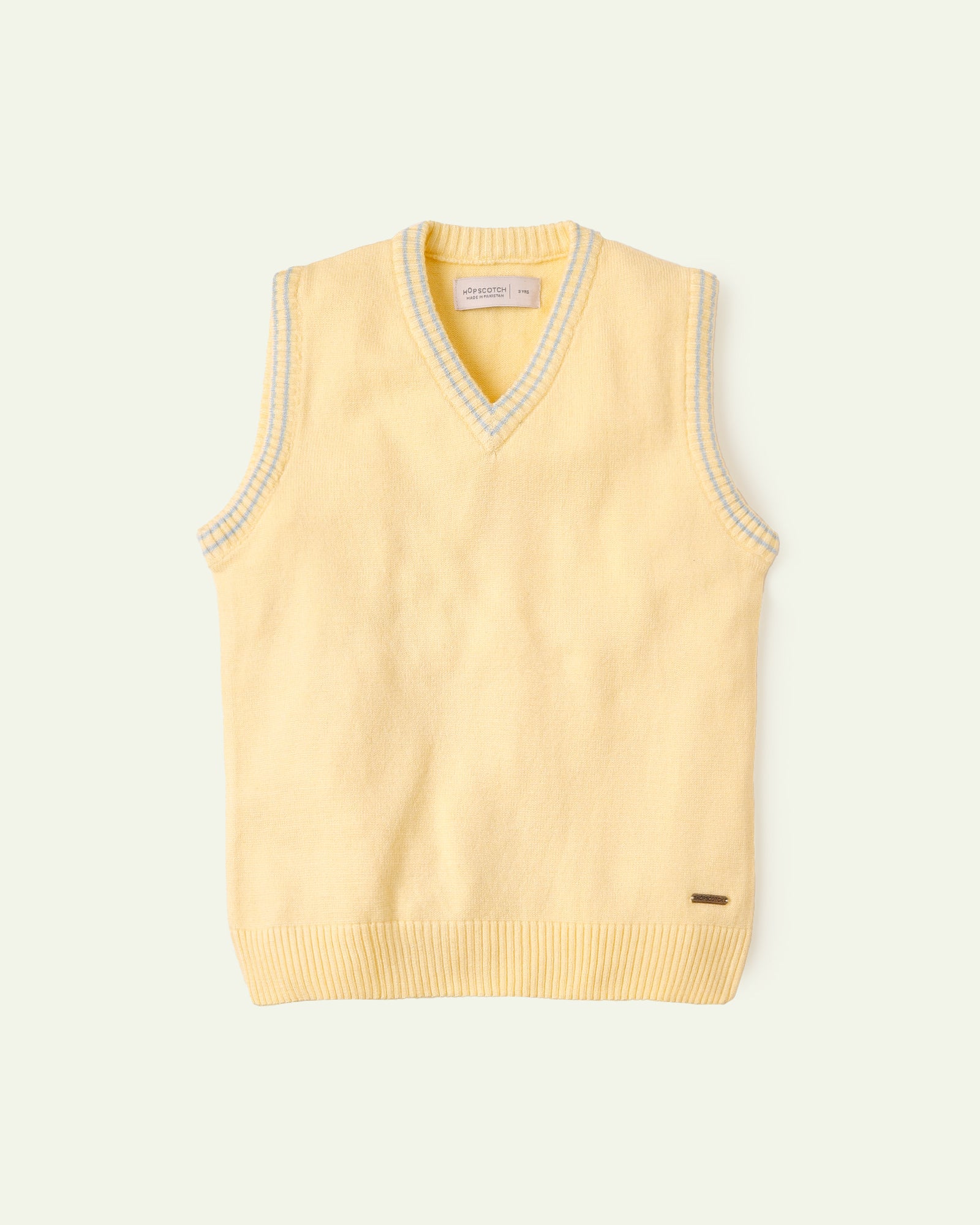 Yellow Sleeveless Sweater – ilovehopscotch