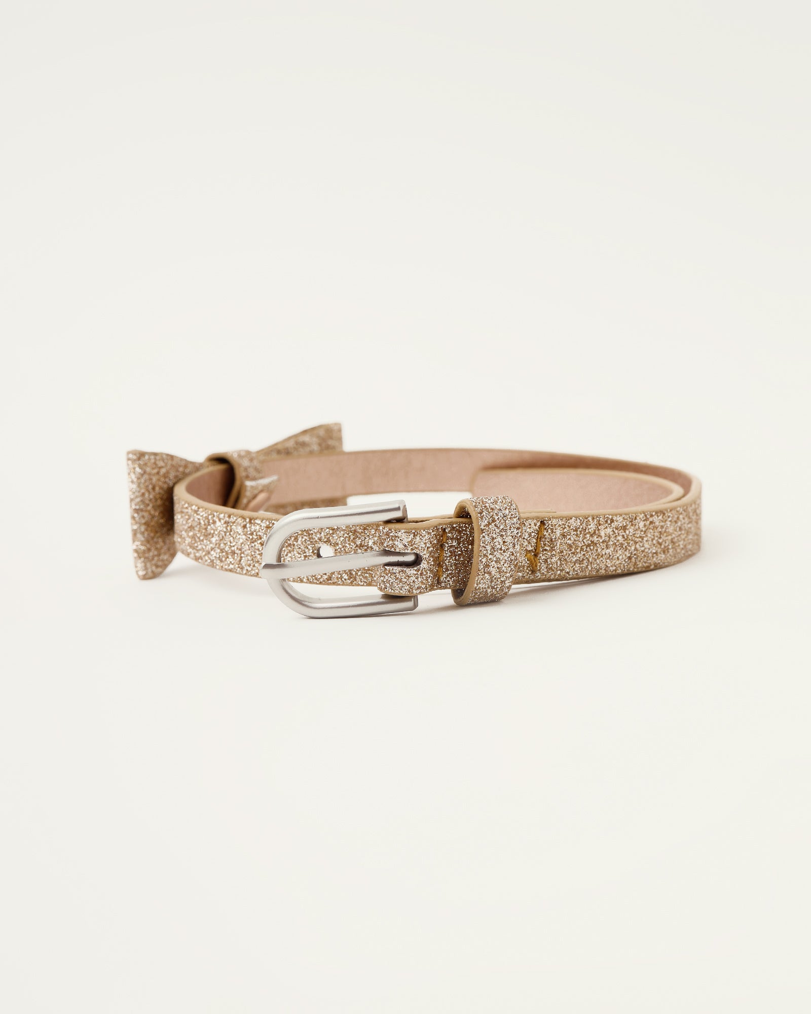 Gold glitter belt best sale