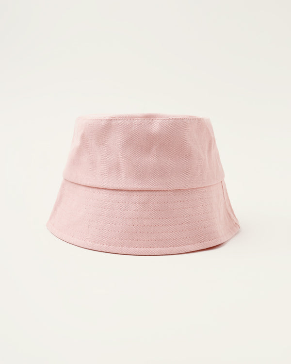 Pale Pink Bucket Hat