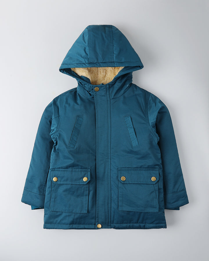 Blue Moonlight Puffer Jacket – ilovehopscotch