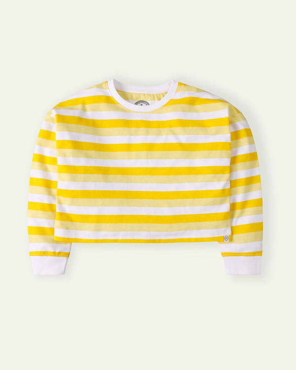 Neon Striped Sweatshirt