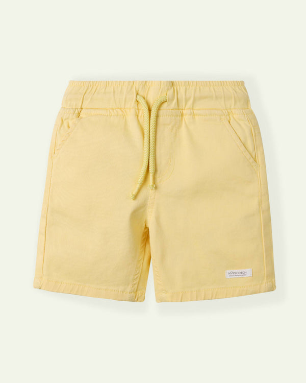Yellow Pull Up Shorts