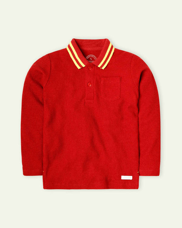 Classic Red Polo