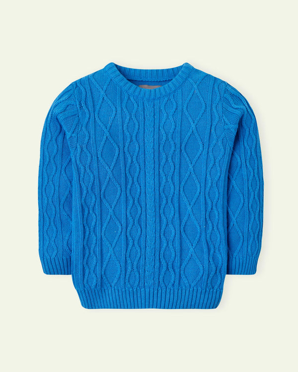 Running Wale Knit Sweater