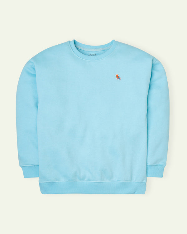 Basic Blue Sweatshirt