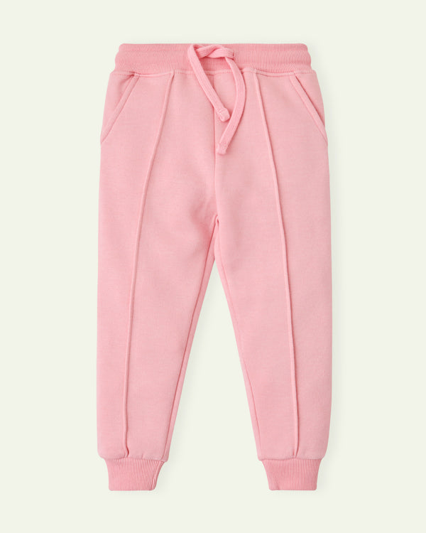 Light Pink Pleated Sweatpants