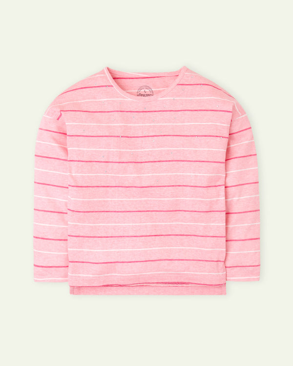 Pink Striped T-Shirt