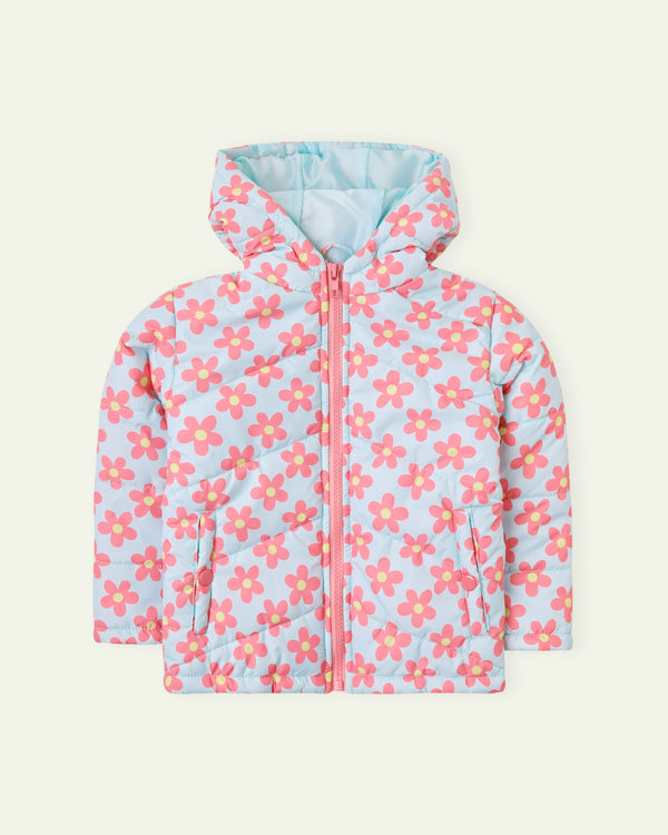 Floral Puffer Jacket