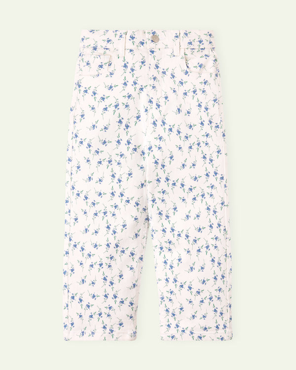 Printed Floral Straight Fit Pants