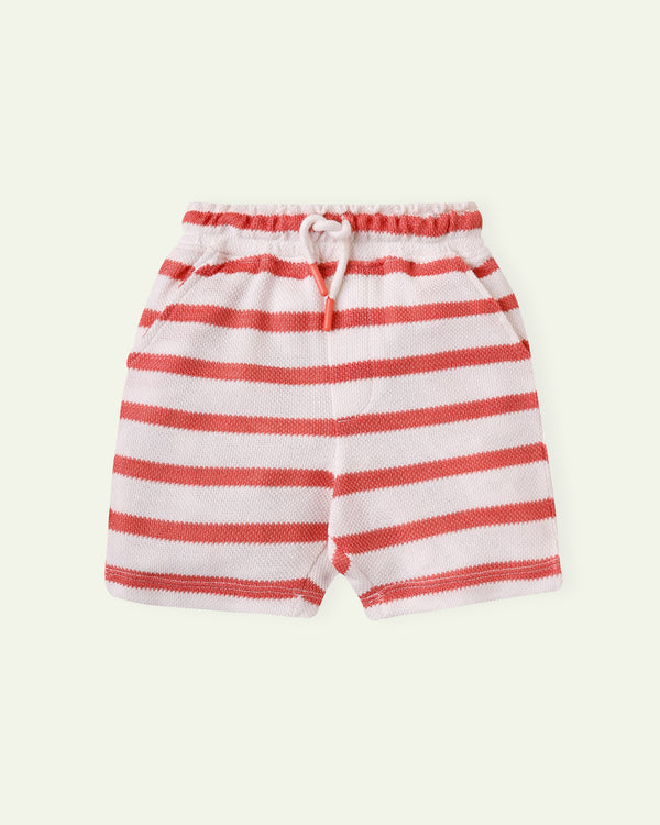 Striped Jacquard Shorts