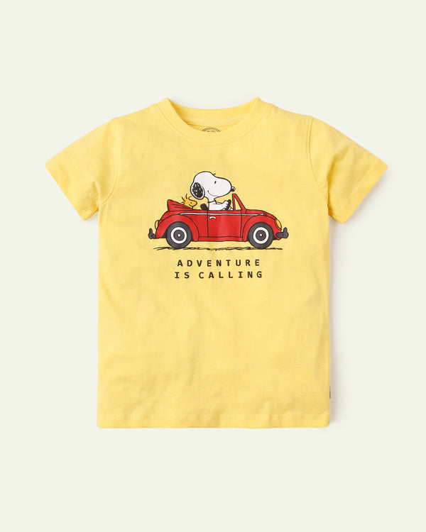 Yellow Cartoon T-Shirt