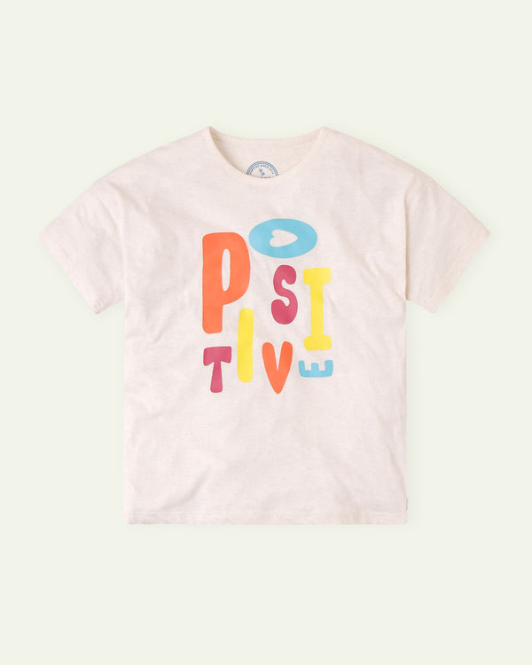 Positive Oversized Graphic T-Shirt