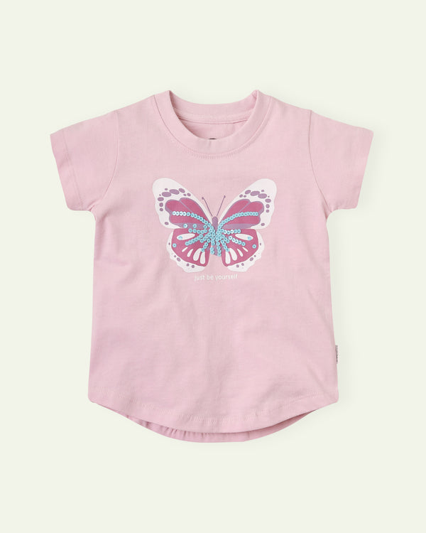 Butterfly Sequins T-Shirt