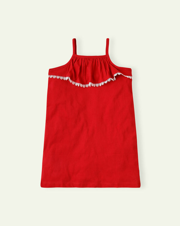 Red Strap Dress