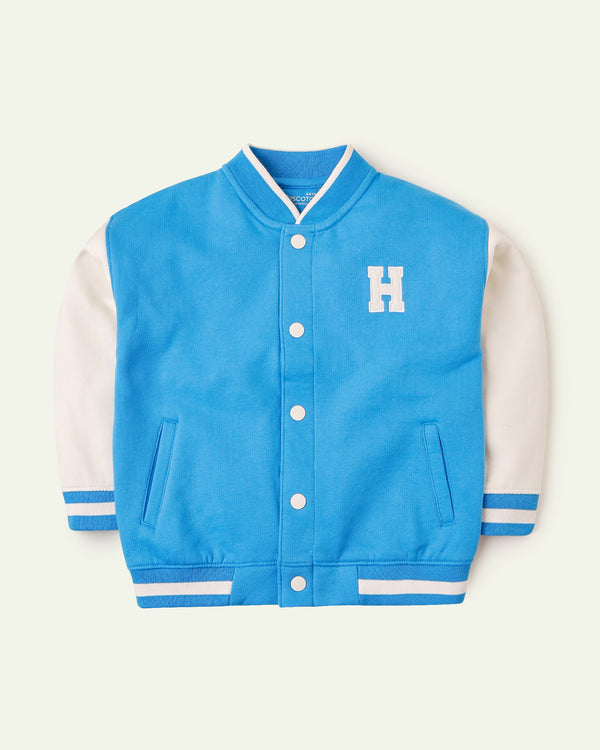 Blue & White Rugby Jacket