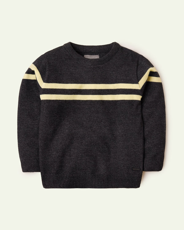 Black Crew Neck Sweater