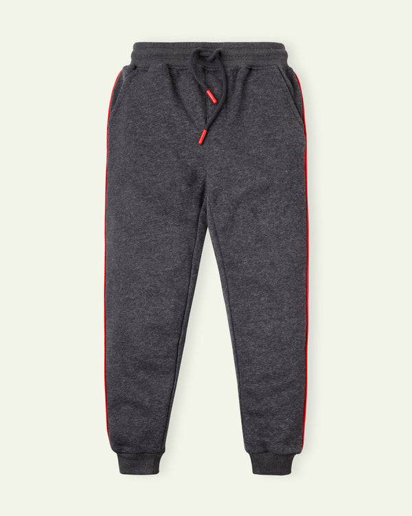 Charcoal Pull Up Sweatpants