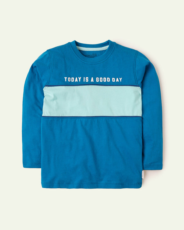 Cut & Sew Good Day T-Shirt