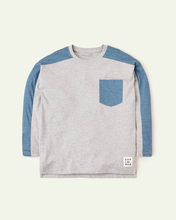 Blue & Grey T-Shirt