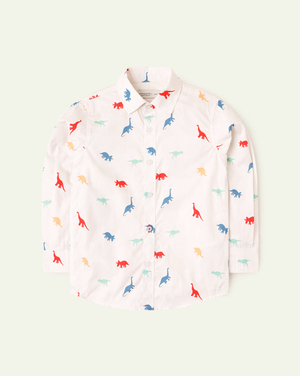 White Dinosaur Shirt