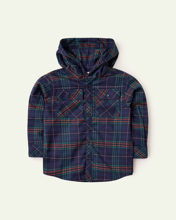 Checkered Hood Shirt