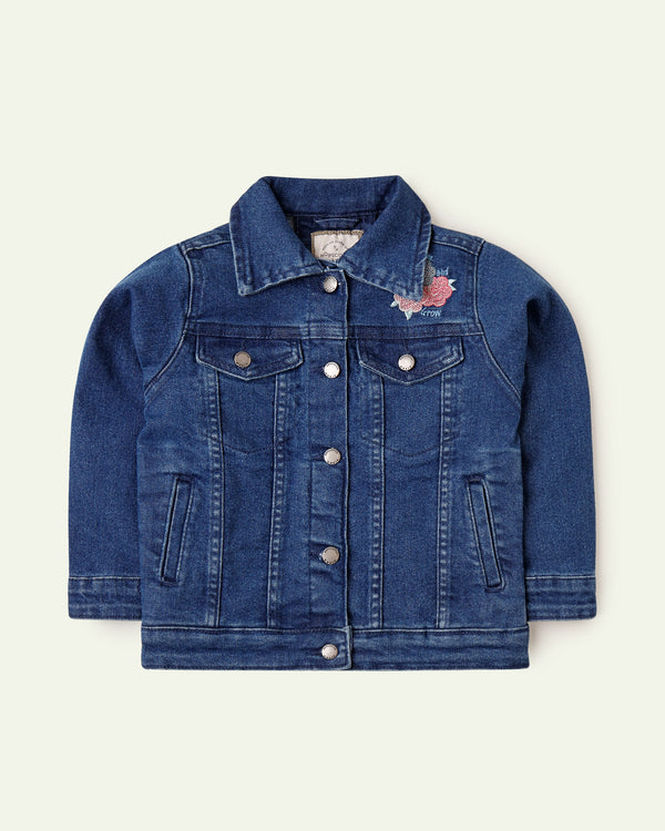 Embroidered Denim Jacket