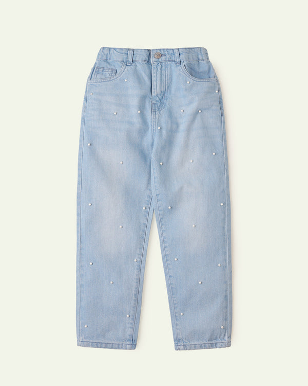 Light Wash Pearl Jeans