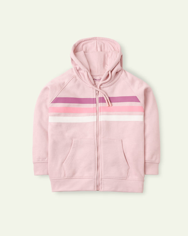 Striped Lilac Hoodie