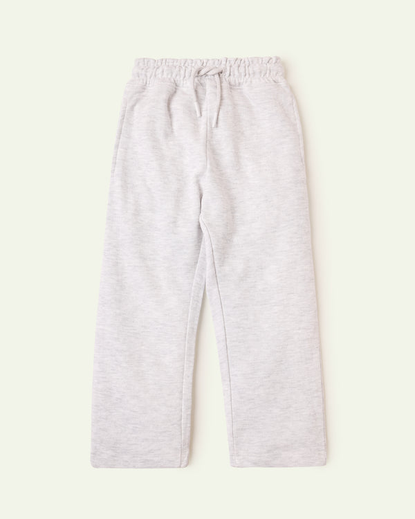 Grey High-Rise Sweatpants