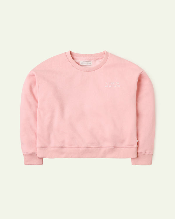 Boxy Pink Sweatshirt