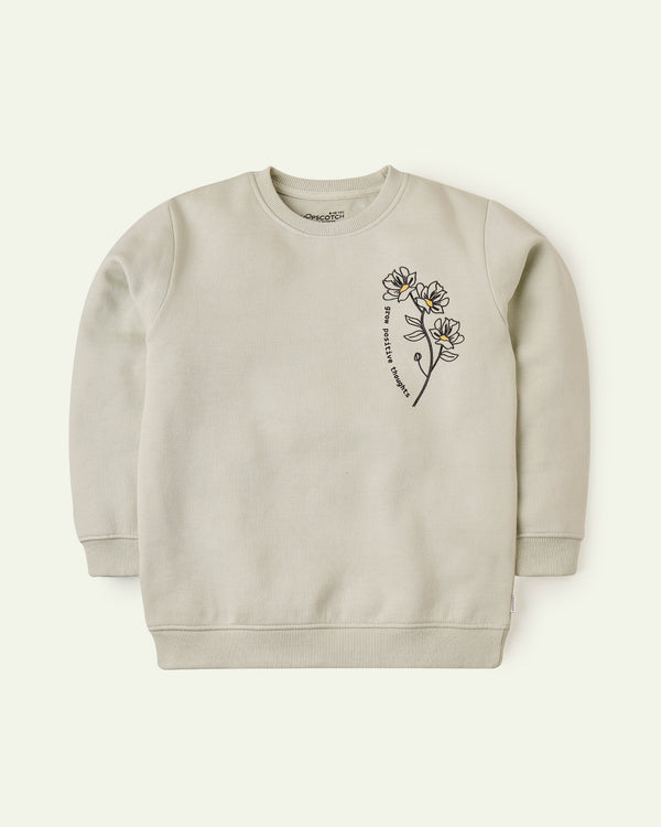 Flower Graphic Sweatshirt