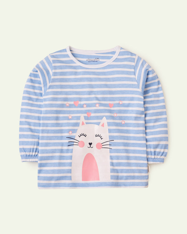 Striped Kitty T-Shirt