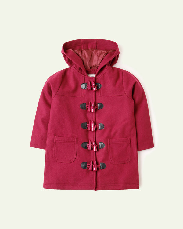 Maroon Duffle Coat