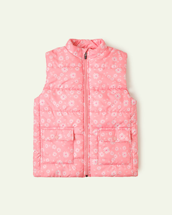 Pink Puffer Jacket