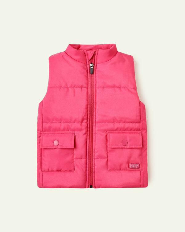 Pink Puffer Jacket