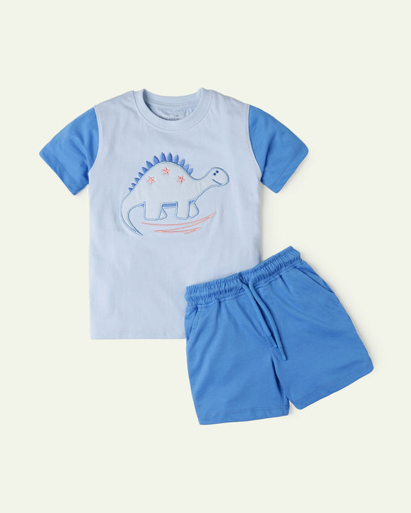 Blue Dinosaur Set