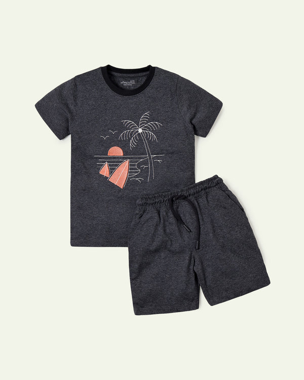 Embroidered Beach Set