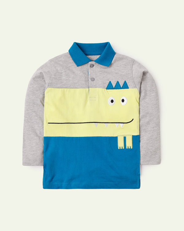 Cut & Sew Crocodile Polo