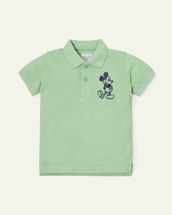 Mickie Mouse Embroidered Polo