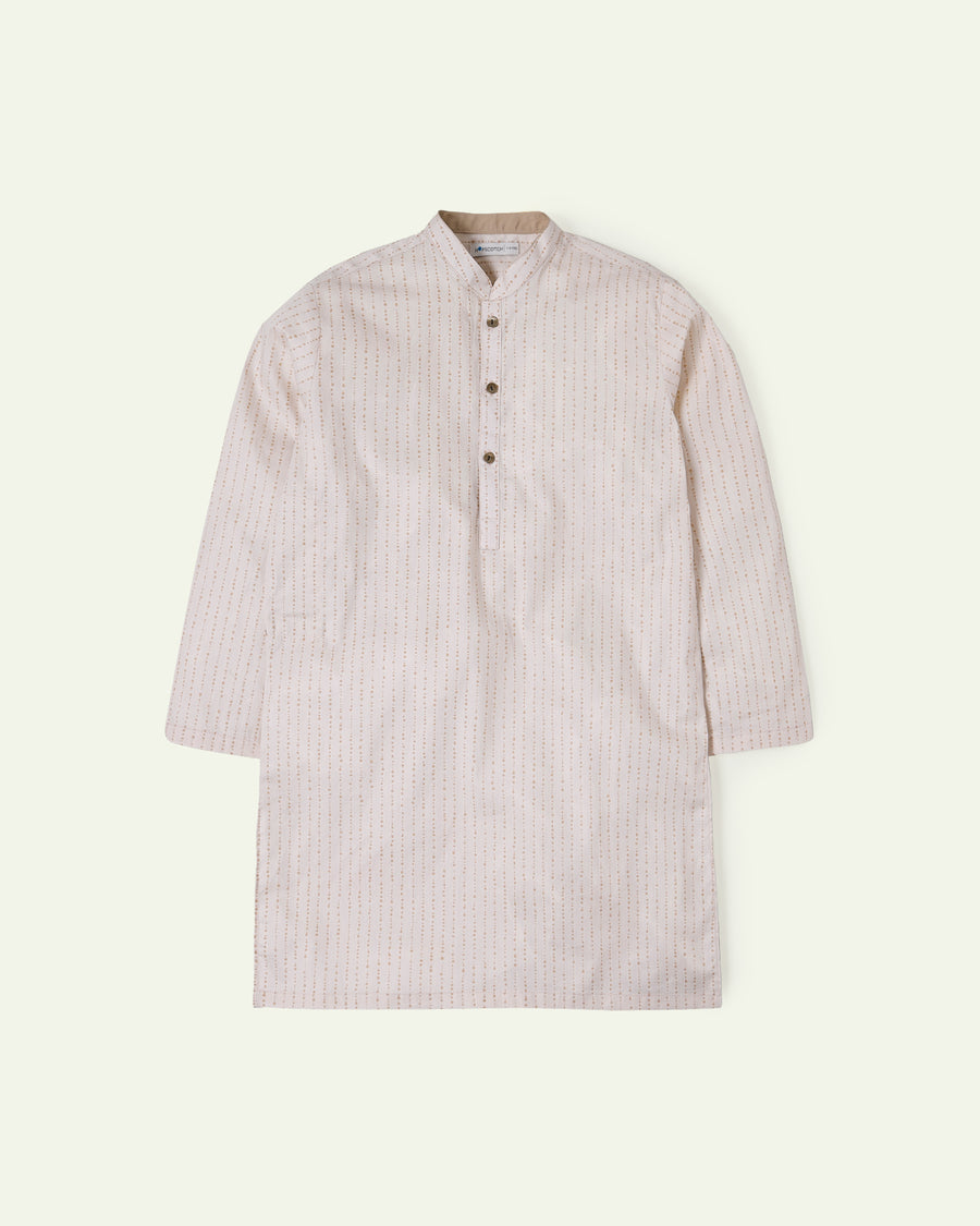 Beige Kurta