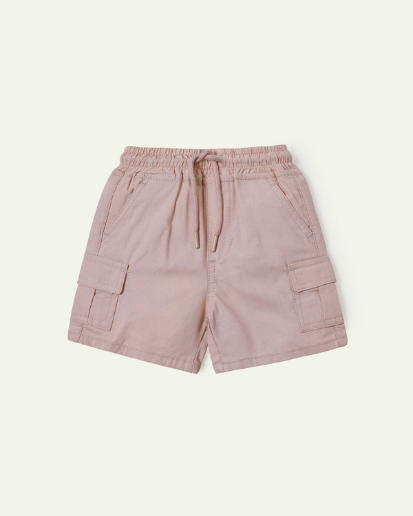 Light Khaki Cargo Shorts