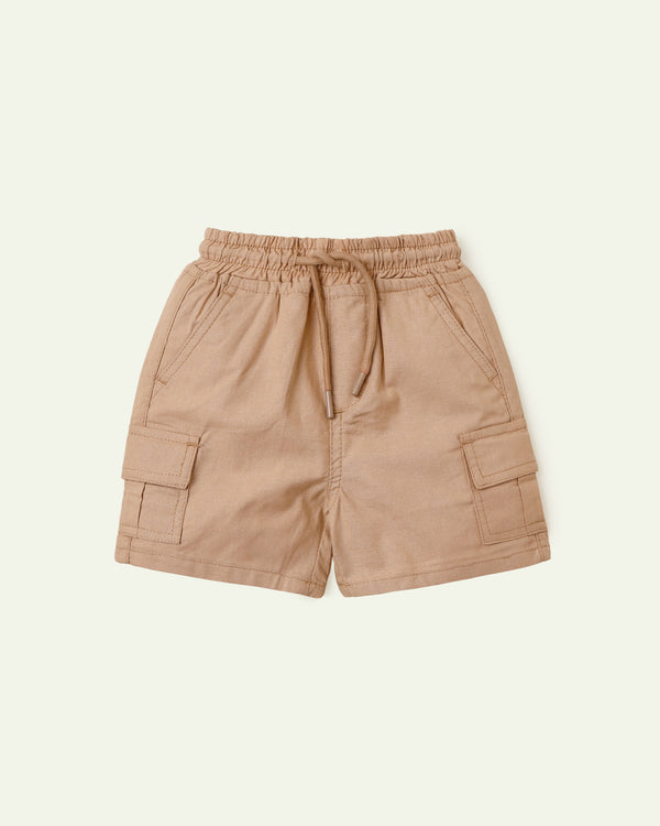 Khaki Cargo Shorts