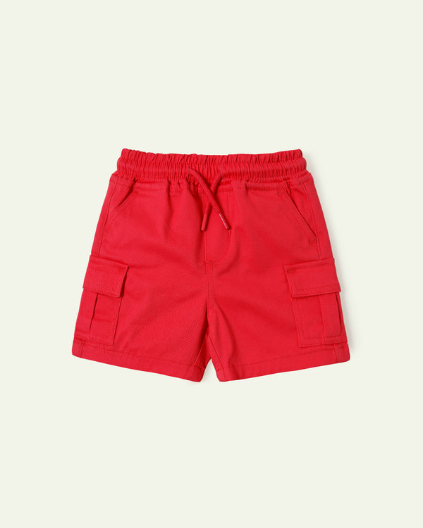 Pink Cargo Shorts
