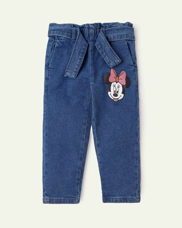 Minnie Mouse High Rise Jeans