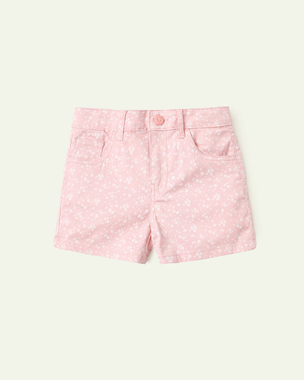 Floral Pink Shorts