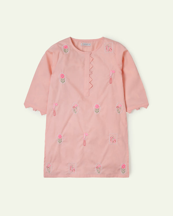 Embroidered Floral Tunic