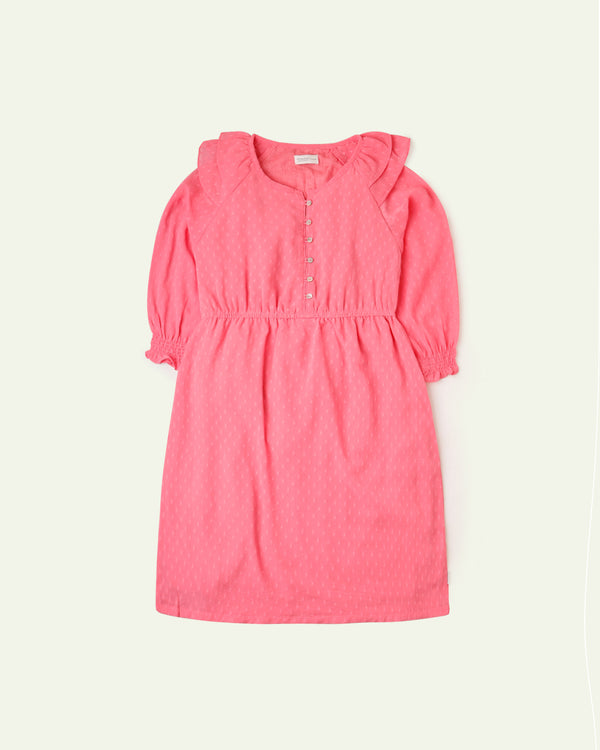 Pink Frill Dress