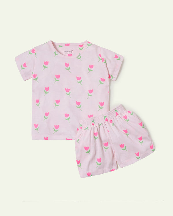 Pink Tulips Co-ord