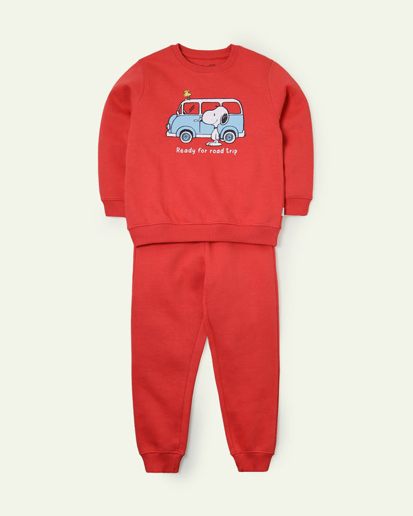Poppy Red Snoopy Co-ord