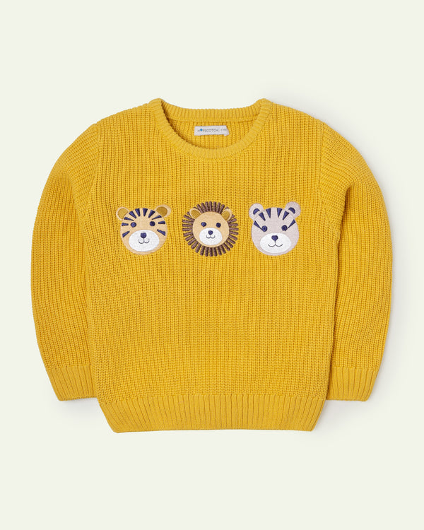 Yellow Lion Sweater